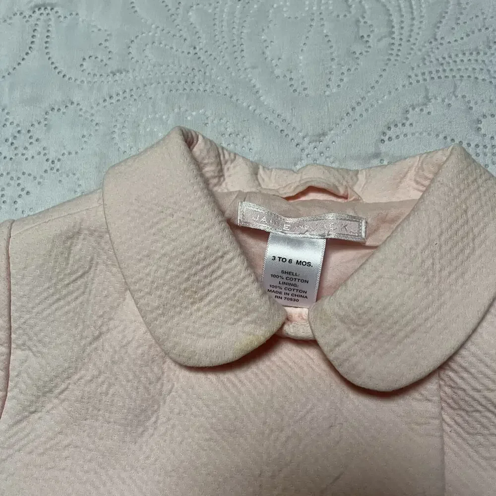 Janie And Jack Vintage Pea Coat Size 3-6m